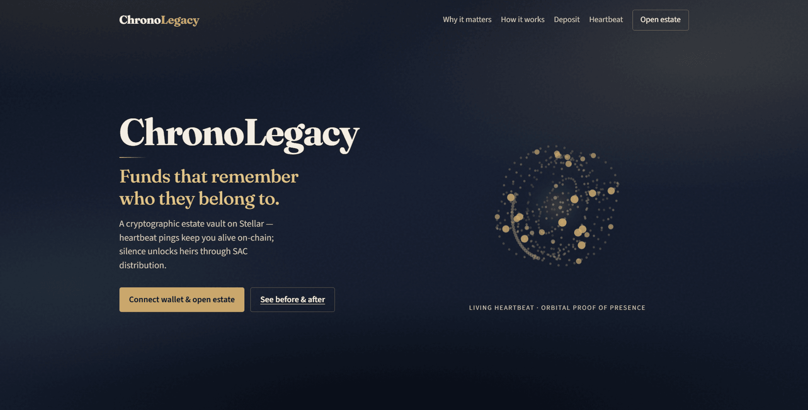 ChronoLegacy project preview
