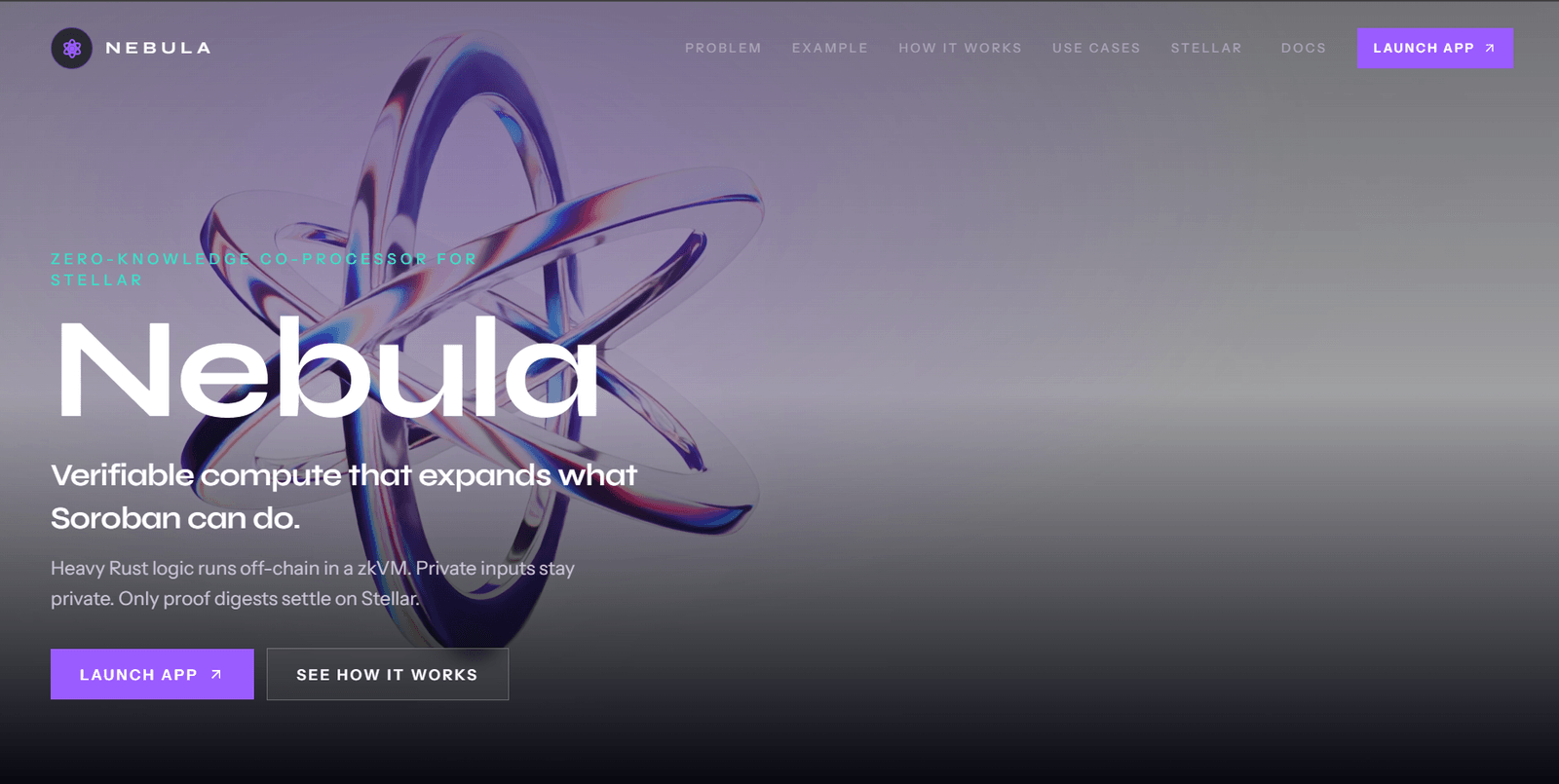 Nebula verifiable compute interface